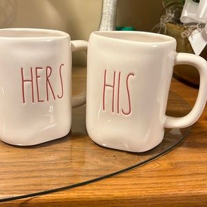 Rae Dunn his and her mug